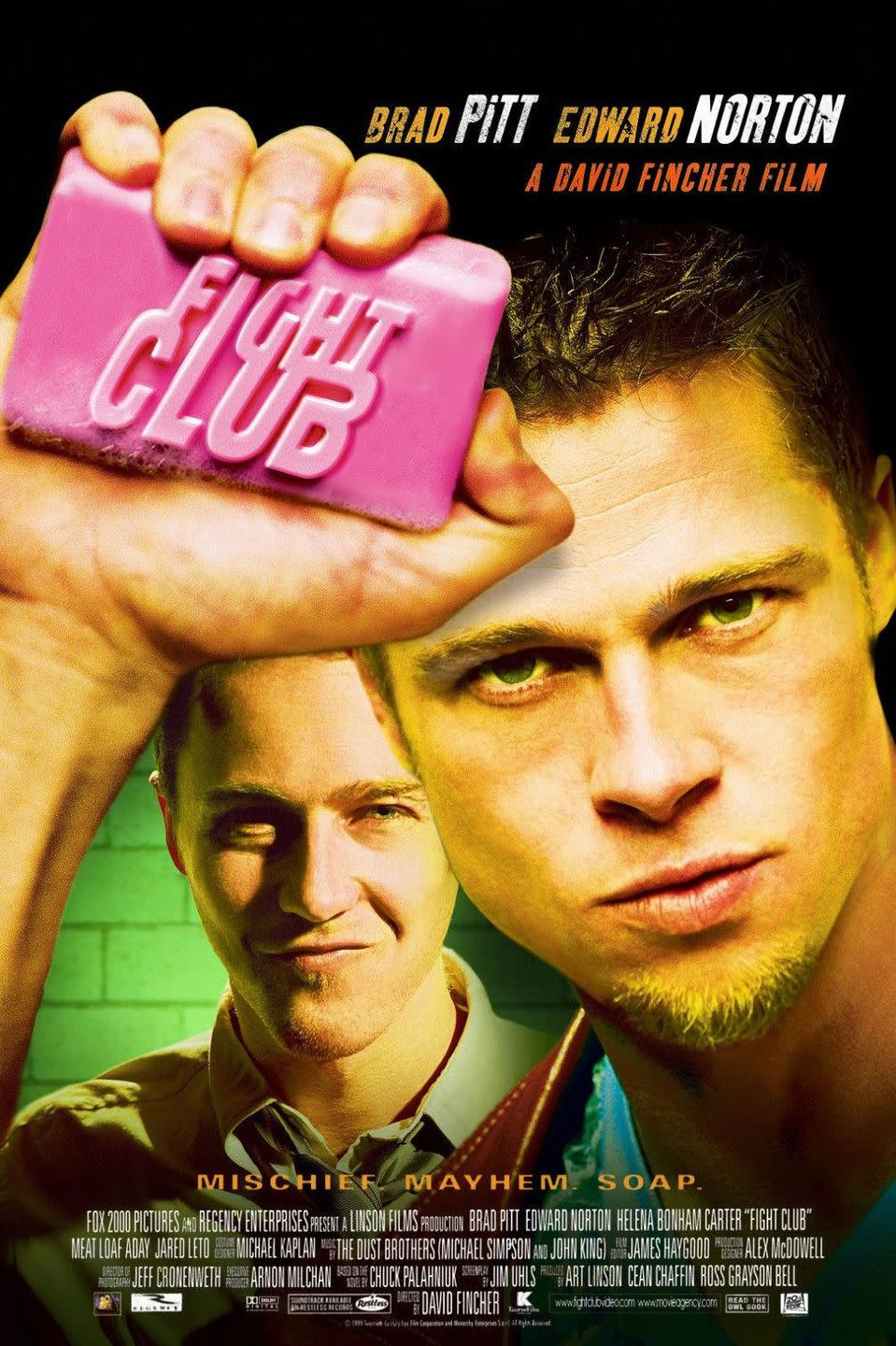 <p>So we'll definitely need to talk about <em>Fight Club</em> if we're discussing best movie theories, as this <a href="https://www.goodhousekeeping.com/life/entertainment/g30689219/movies-turning-20-in-2020/" rel="nofollow noopener" target="_blank" data-ylk="slk:memorable film;elm:context_link;itc:0;sec:content-canvas" class="link ">memorable film</a> lends itself to much speculation — especially with that iconic plot twist ending no one saw coming (spoilers ahead)! One particular theory connects the main characters, an unnamed narrator and soap salesman Tyler Durden, to a certain famous comic duo ... </p>