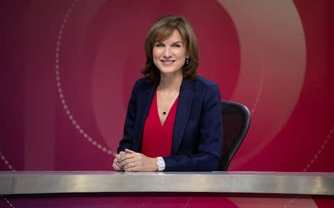 Fiona Bruce, the new host of Question Time - Credit: Richard Lewisohn/BBC