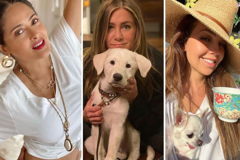 Salma Hayek, Jennifer Aniston y Thalía tienen algunos rituales para despedirse del año y recibir el que viene