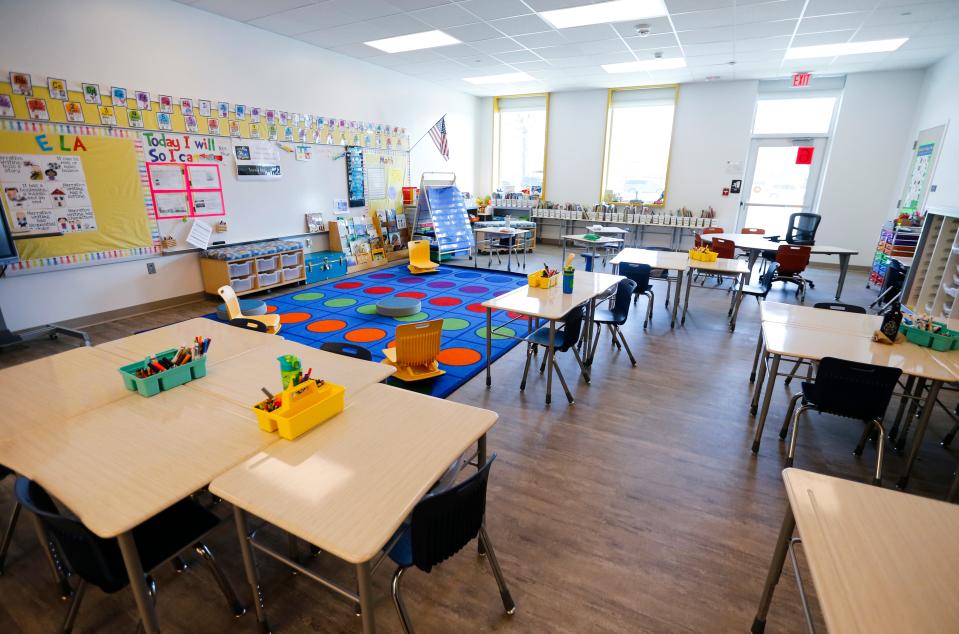 Classroom at Springfield Public Schools York Elementary building