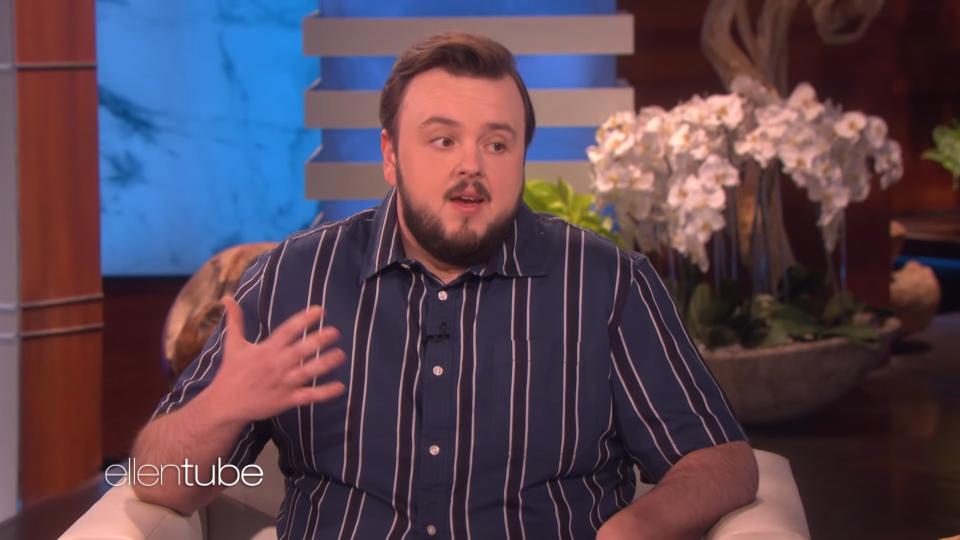 John Bradley told Ellen DeGeneres that he’s not sure how the last season of ‘Game of Thrones’ ends (Ellen/YouTube)