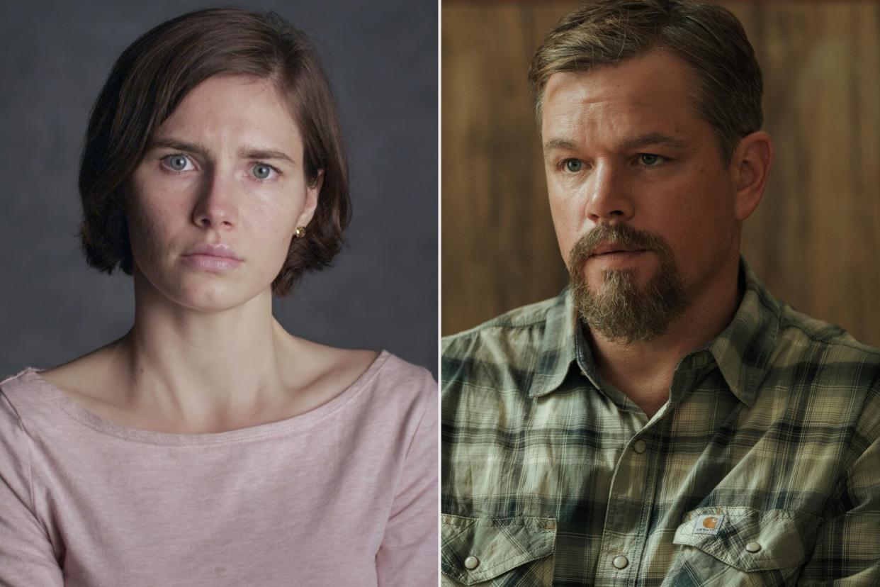 Amanda Knox; Matt Damon