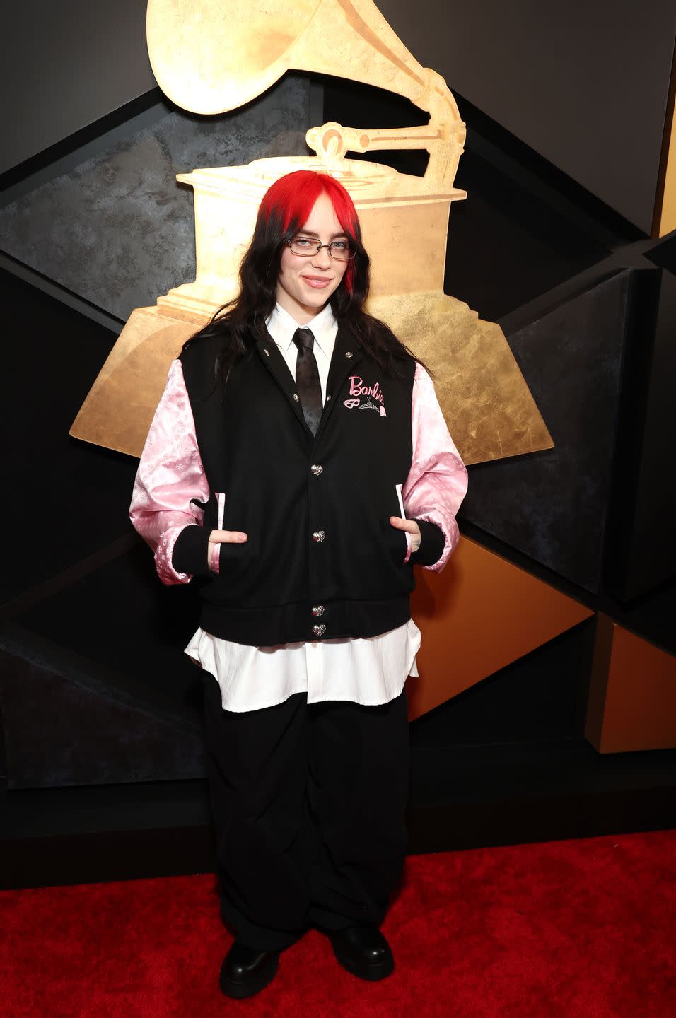 66th grammy awards red carpet billie eilish