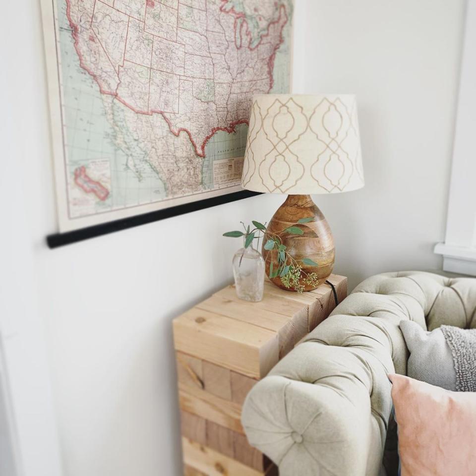 JENGA-Inspired Side Table