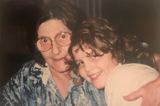 The author with her grandmother Lena “Lee” Moffitt on Sept. 15, 1998. (Photo: Courtesy of Jessica Moffitt)