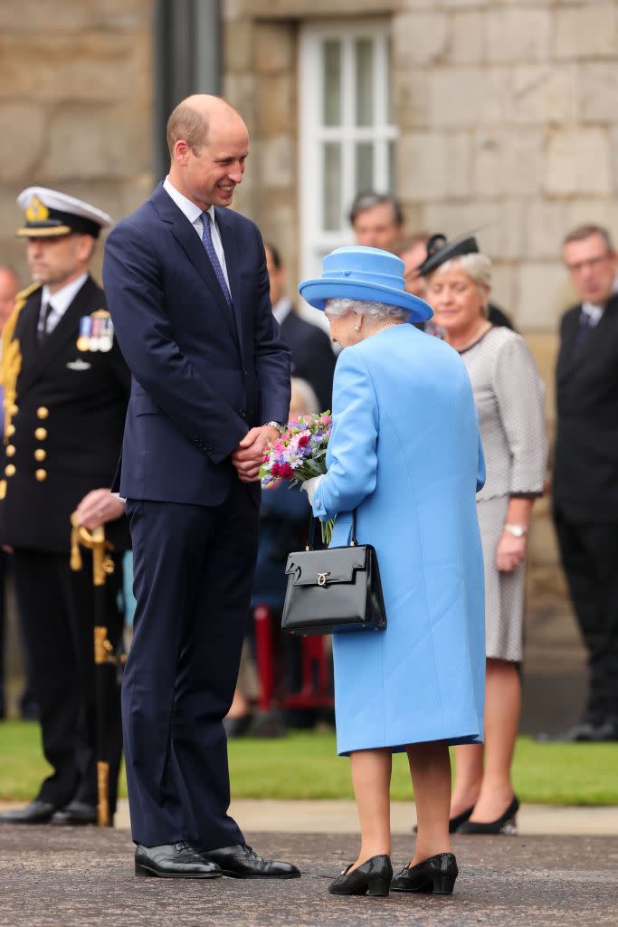 Prince William Honors Warship Construction Workers at the BAE Systems Shipyard in Glasgow