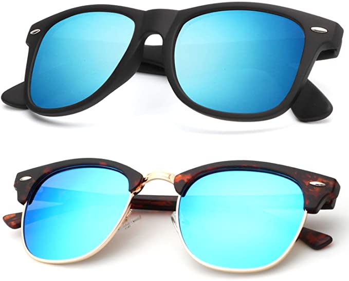 Kaliyadi Semi-Rimless Frame DrivingSunglasses