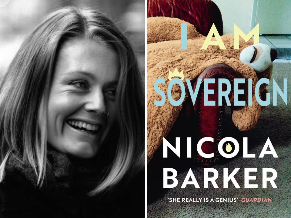 Are any of us sovereign over our own lives? How much control do we really have over our story, our narrative? Is the idea that we can shape or rewrite ourselves itself merely a fiction?And what happens when an author asking these sorts of questions loses – or deliberately gives away – control of her own characters, her own invented fictions?Nicola Barker’s writing is always restlessly inventive, and this novella (plumped up to look like the full-scale novel she jokes it threatened to become) is a piece of arch mischief-making. “The Author suspects that this novella … is either extremely deep or unbelievably trite. It’s impossible to tell.”It’s set over just 20 minutes, at an awkward house-viewing in Llandudno. The seller is Charles, a sarcastic, ungainly hoarder who makes bespoke teddies but wears ironic T-shirts (which provide the brilliantly awful chapter titles: “Cat hair is lonely people glitter”; “If you believe in telekinesis, please raise my hand”). At 40, he’s become obsessed with life coach Richard Grannon, whose (real-life) online videos offer guidance on overcoming the “Toxic Super-Ego” and “silencing the inner critic”. But this is a book that hands a megaphone to its character’s inner critics.Avigail is his estate agent. From the outside, she’s a picture of steely poise but, mid-sale, she’s gripped by a transcendental, mystical vision. She’s attempting to sell the tiny house to Wang Shu, a Chinese businesswoman endlessly shouting into her mobile, and her daughter, the people-pleasing 27-year-old Ying Yue who believes “she may actually become altogether invisible whenever she holds her breath.”Although tightly constrained – by time, by location – Barker dives deep into the inner lives of Charles, Avigail and Ying Yue. She reminds us how peculiar being alive, and interacting with essentially unknowable others, really is. These characters all yearn for normality, and totally miss it. All three feel they are not seen, not heard, not understood – and in this they have more in common than they realise.Although her impish, springy prose is a world away from the lyricism of Virginia Woolf, I Am Sovereign reminded me of Woolf’s attempts to capture individual consciousness from the inside. Here are all the spiralling anxieties, intruding memories, flashing irritations and endless second-guessing of how we come across to others.Barker’s writing is very, very funny, both ha ha and strange. She acerbically captures the constructed vacuity of Instagram influencers and online gurus, for instance; fans of Ali Smith’s Seasonal Quartet will enjoy a similarly arch, detached view on the banality of contemporary Britain. There’s even excruciating slapstick in there: a virtuoso scene of upset tea trays, falling brooms and backflipping cats. But it’s the mystical moments that feel the boldest. Letting an estate agent “be consumed by Ein Sof… Immanence. All God”, and also be cross about it because she has a house to sell, is a gloriously audacious blend of, well, the deep and the trite. And then the book eats itself. Just as a new character – Gyasi ‘Chance’ Ebo – is about to enter, the narrative is interrupted: he, The Subject, conducts an argument in formal, semi-legalese with The Author complaining about how she’s depicted him. So she replaces him with a different character. Swinging into fully postmodern mode, Barker discusses her characters as if they were real people, alternately obliging or obstructive; she discourses on what isn’t working in the text, what rewrites she’d like to do, and asks “is the author truly Sovereign?”The heart sinks a bit, to be honest. It’s slightly annoying, even if Barker mischievously anticipates such complaints: “It’s so wearying when everything is being perpetually challenged and contested like this, though, isn’t it?”But the decision to pull apart the form seems to come from a really-real place. Barker fears in I Am Sovereign that she can’t write a normal novel anymore. Her last, the Goldsmith’s prize-winning H(A)PPY destroyed the novel (as a form) for The Author. How can you continue to live inside a thing that you no longer believe in? That would be like praying to a god who didn’t exist, surely?”No, she decides, rejecting this idea and finding a new way through. “The Author just needs to hope. And she needs to love. And she needs to believe, in spite of.” Which, after all – is it trite to say? – is what the reader of any fiction does: chooses to believe, in spite of.‘I Am Sovereign’ by Nicola Barker is published by William Heinemann, £12.99