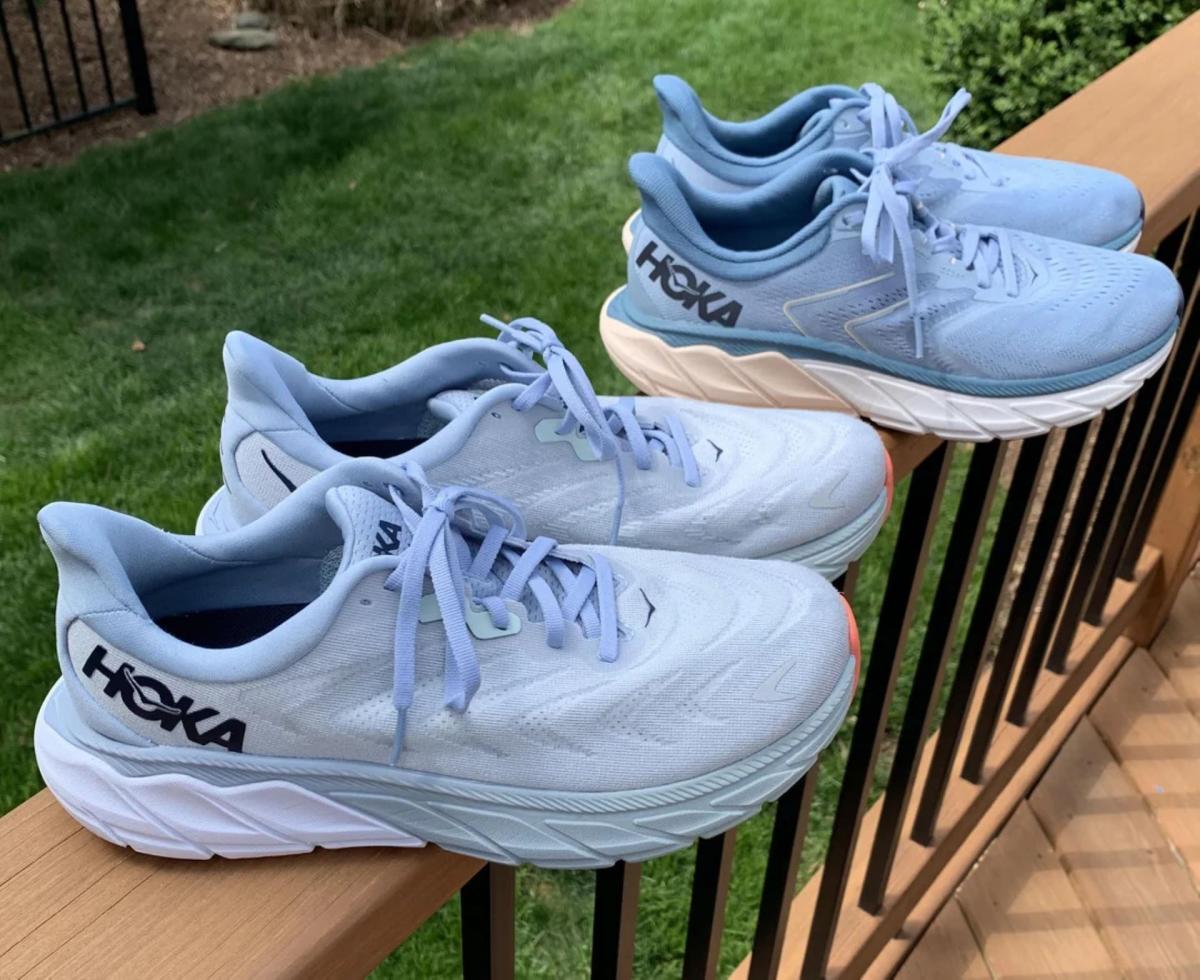 Thrifty shopper snags two pairs of brand-new Hoka shoes for a ...