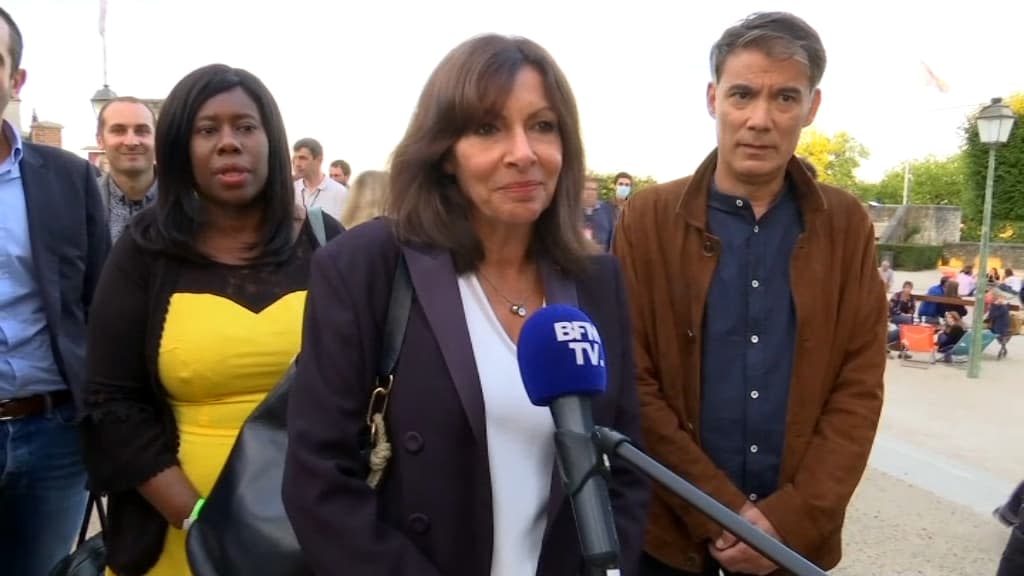 Anne Hidalgo aux journée d'été des socialistes à Blois le 27/08/21. - BFMTV