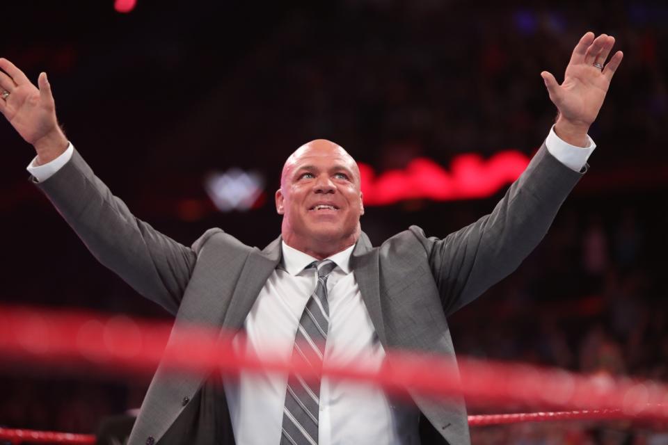 Kurt Angle returned to WWE earlier this year. (International Business Times)