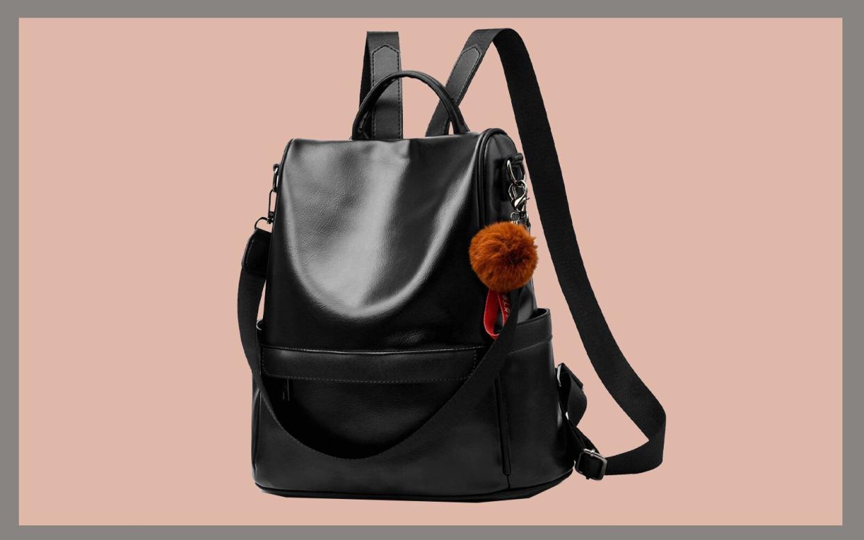 Women Backpack Purse PU Leather Anti-theft Casual Shoulder Bag Fashion Ladies Satchel Bags