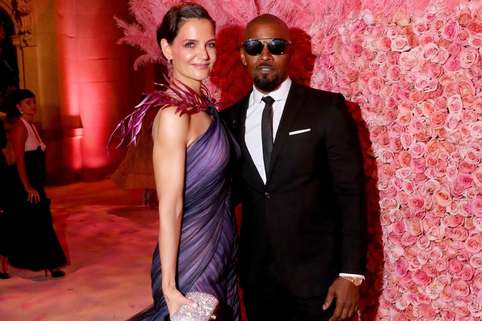 Katie Holmes and Jamie Foxx