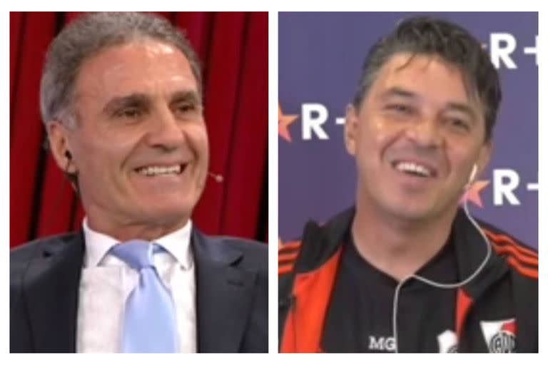 El diálogo cómplice entre Oscar Ruggeri y Marcelo Gallardo