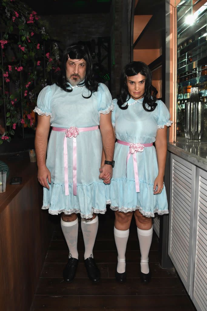 Joey Fatone and Izabel Araujo - Twins from "The Shining"