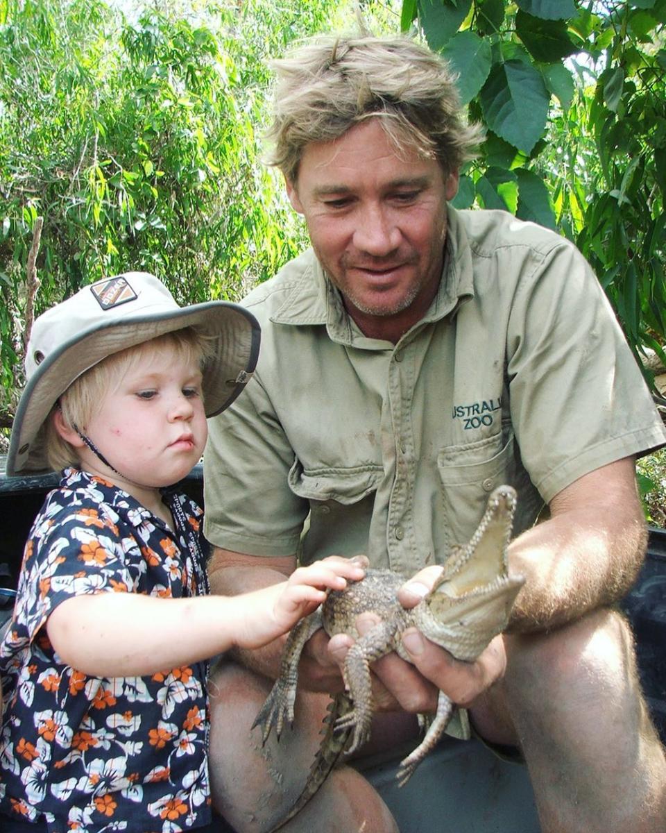 Steve and Robert Irwin