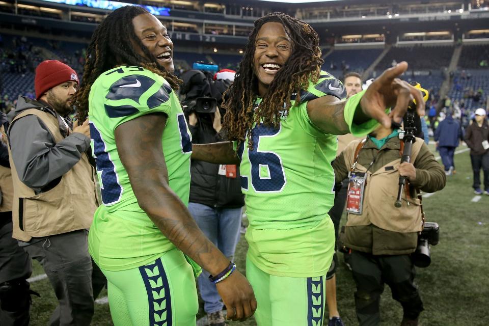 The Griffins: Twin brothers Shaquem and Shaquill Griffin both play in the NFL. Shaquem plays for the Seattle Seahawks and Shaquill currently plays for the Jacksonville Jaguars. 