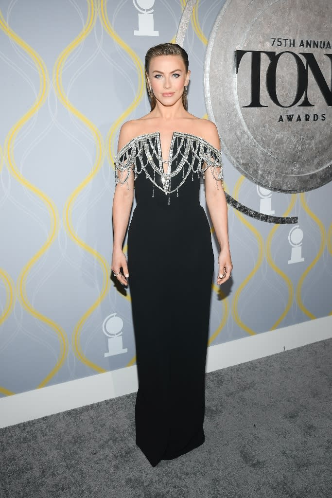 Julianne Hough attends the Tony Awards 2022 at Radio City Music Hall in New York City on June 12, 2022. - Credit: Michael Buckner for WWD