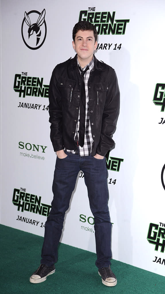 The Green Hornet LA Premiere 2011 Christopher Mintz Plasse