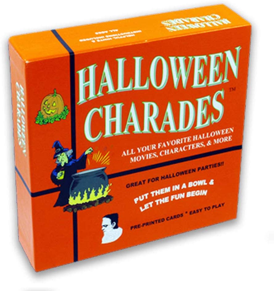 halloween party games for adults charades