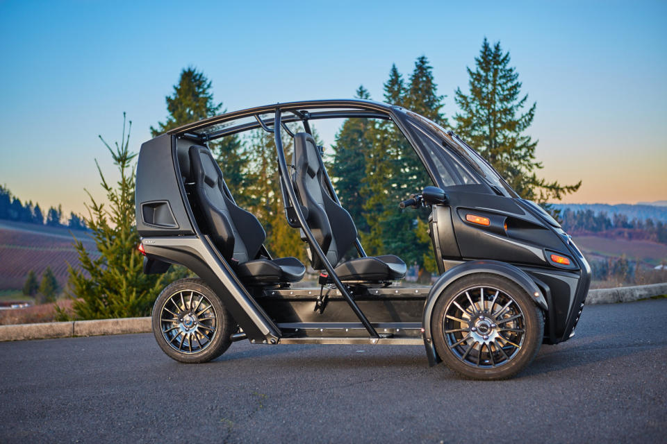 Arcimoto has started taking orders for its three-wheeled electric vehicle