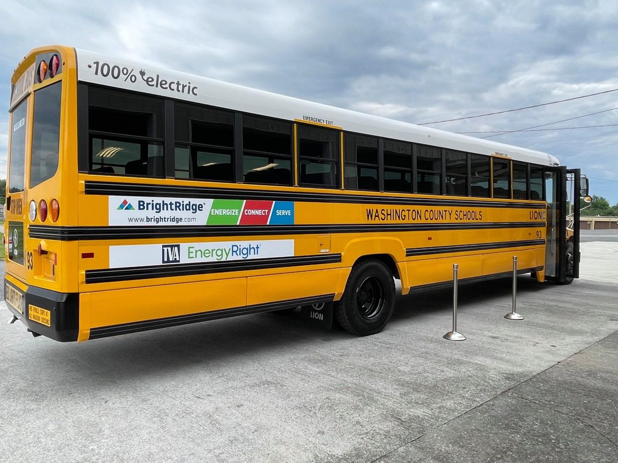 In June last year, Washington County Schools was the first Tennessee school district to use an electric school bus.