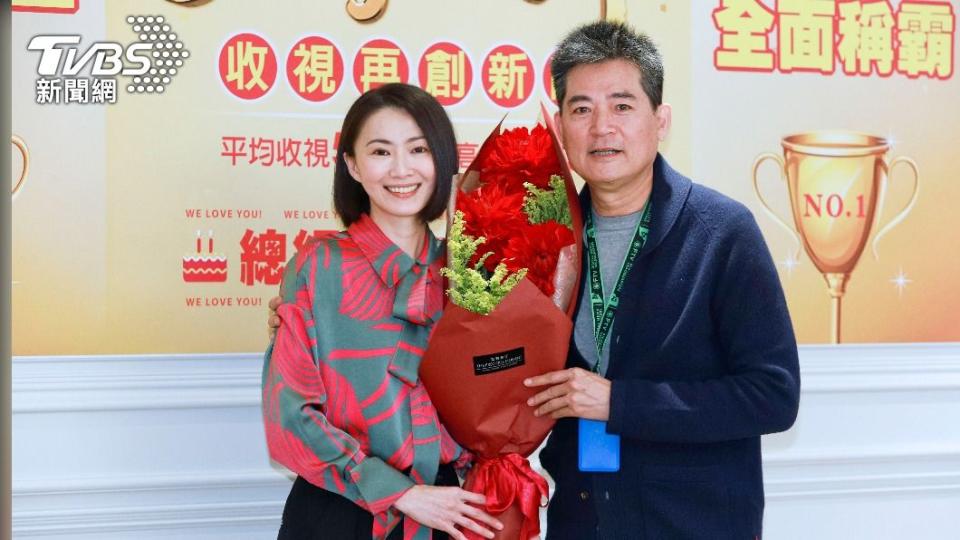 侯怡君、蕭大陸登記結婚數月。（圖／民視提供） 