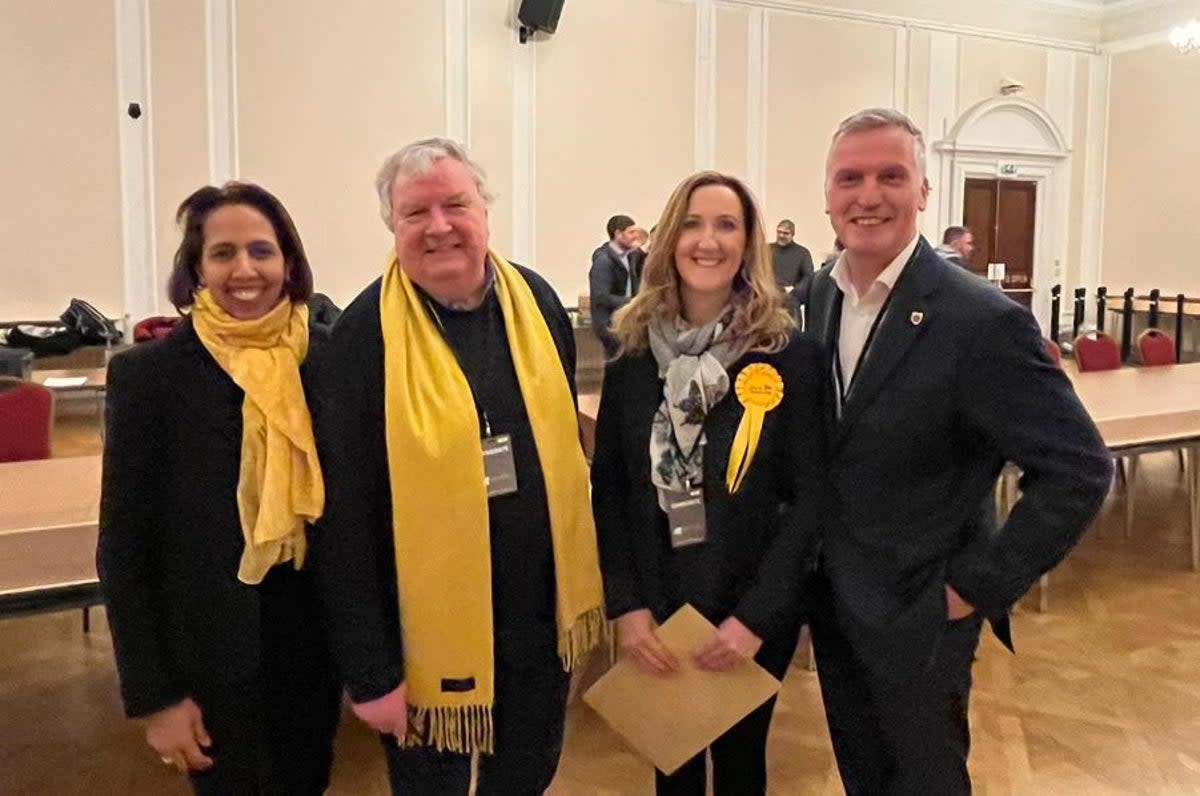 Lib Dem Carey Bishop won the Hampton North ward, while Richard Baker held the seat in Teddington for the party (Richmond Lib Dems)