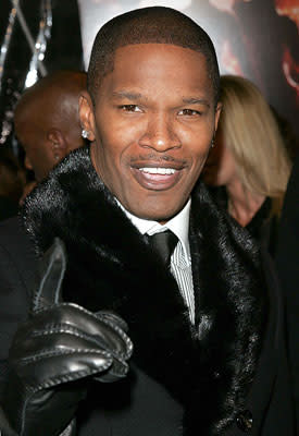 Jamie Foxx at the New York Premiere of DreamWorks Pictures' and Paramount Pictures' Dreamgirls