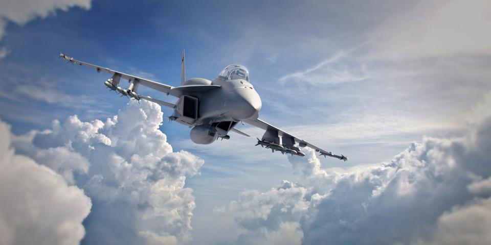 Boeing advanced super hornet f-18