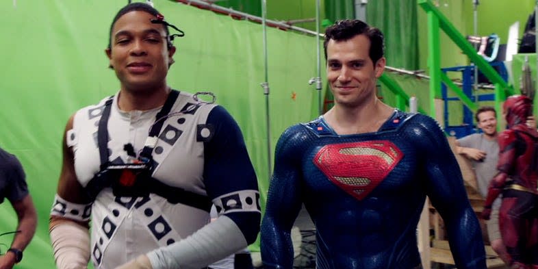 Cavill praises the character in a ‘Justice League’ DVD interview