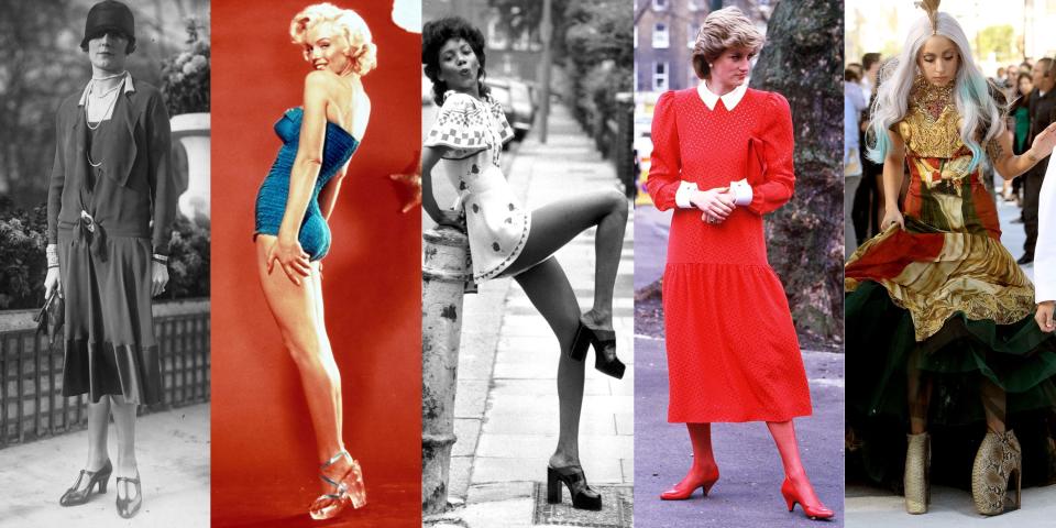 What High Heels Looked Like Throughout History