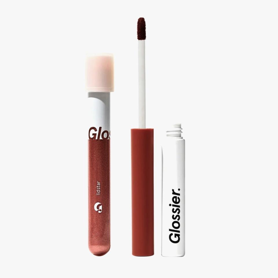 Glossier matte vs. shimmer set