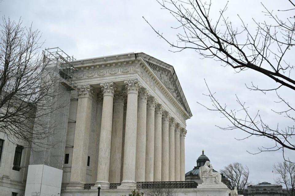 The Supreme Court in Washington, D.C., on Feb. 28, 2024. / Credit: MANDEL NGAN/AFP via Getty Images