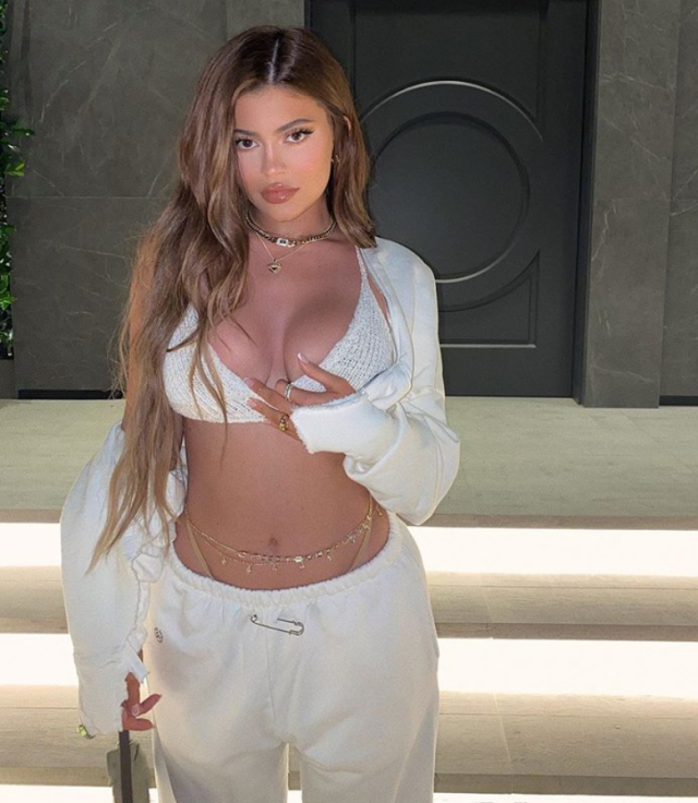 Kylie Jenner Shows Off Major Underboob in Risqué Outfit