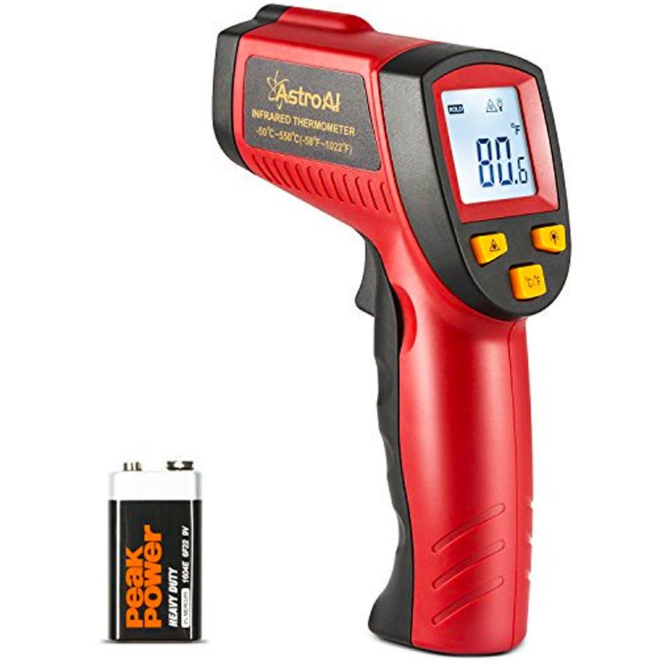 <p><a href="https://go.redirectingat.com?id=74968X1596630&url=https%3A%2F%2Fwww.walmart.com%2Fip%2FAstroAI-Digital-Infrared-Thermometer-550-Laser-Temperature-Gun-LCD-Screen-58-1022-50-550-Baking-Barbecue-Car-Engine-Tire-Red-Gifts%2F452938853&sref=https%3A%2F%2Fwww.bestproducts.com%2Flifestyle%2Fg43851410%2Ffathers-day-gifts-from-walmart%2F" rel="nofollow noopener" target="_blank" data-ylk="slk:Shop Now;elm:context_link;itc:0;sec:content-canvas" class="link ">Shop Now</a></p><p>Digital Infrared Thermometer 550 Laser Temperature Gun </p><p>$22.99</p><p>walmart.com</p>