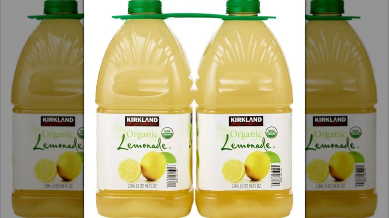 Kirkland Signature Lemonade bottles