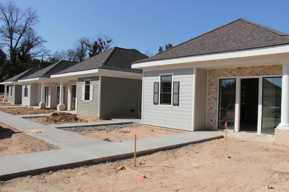 Phase I of the Tiny Cottages of Macon is almost complete. The homes, River Edge Foundation and a grant from Macon-Bibb County, will provide housing for the homeless.