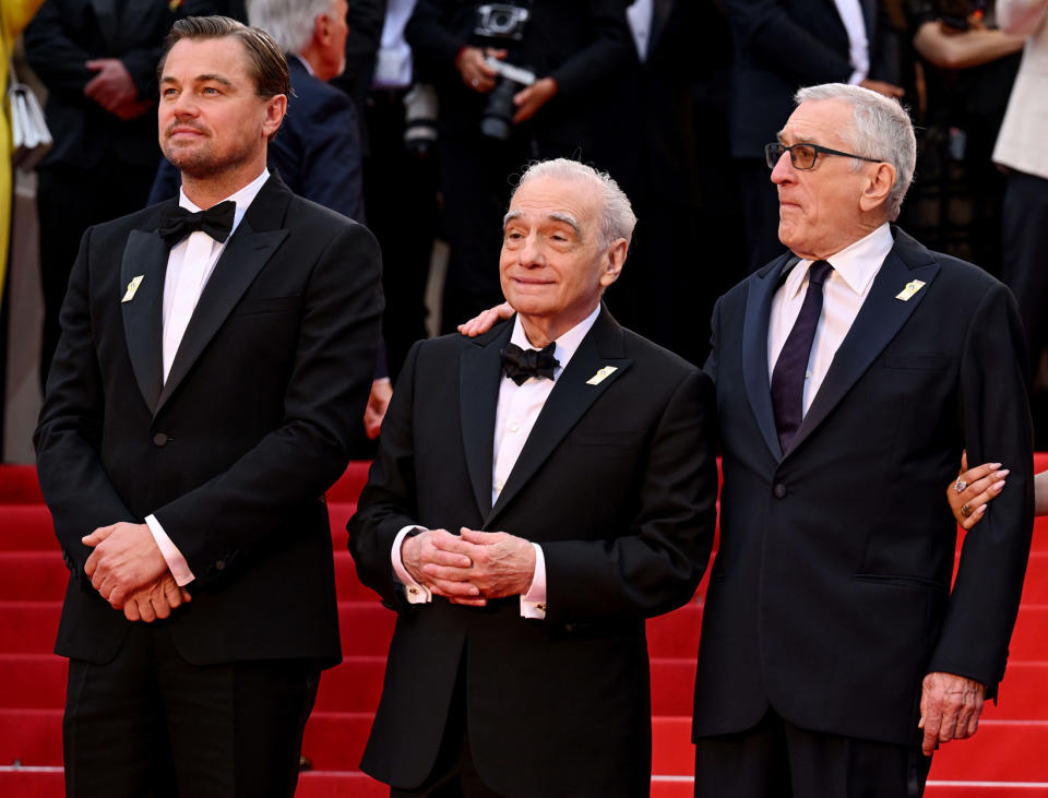 Leonardo DiCaprio, Robert De Niro et Martin Scorsese