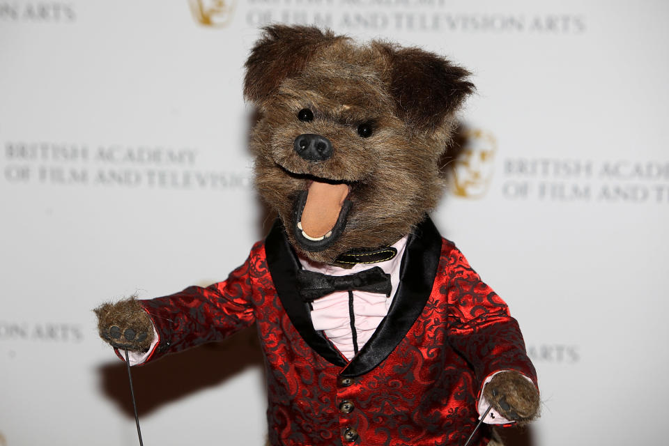 Hacker T. Dog attends the British Academy Children's Awards at the London Hilton on November 24, 2013 in London, England.  (Photo by David M. Benett/Getty Images)