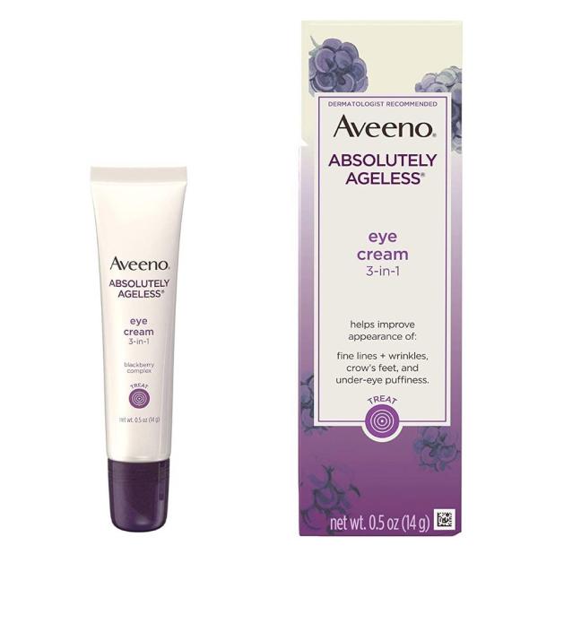 aveeno, best eye cream for wrinkles and crows feet