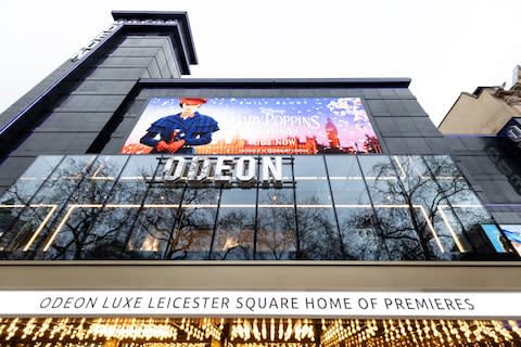 The Odeon Leicester Square was fully restored last year - Credit: PinPep/Tom Nicholson