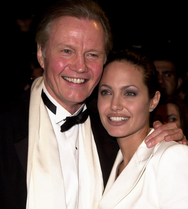 Jon Voight and Angelina Jolie: Jon Voight is one helluva actor, that we admit, but we can’t figure out how his daughter Angelina turned out to be one of the most desirable women in Hollywood history. We are not saying that Jon is not good looking, but look at Angie!