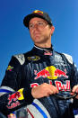 TALLADEGA, AL - OCTOBER 22: Kasey Kahne, driver of the #4 Red Bull Toyota, looks on during qualifying for the NASCAR Sprint Cup Series Good Sam Club 500 at Talladega Superspeedway on October 22, 2011 in Talladega, Alabama. (Photo by Jason Smith/Getty Images)