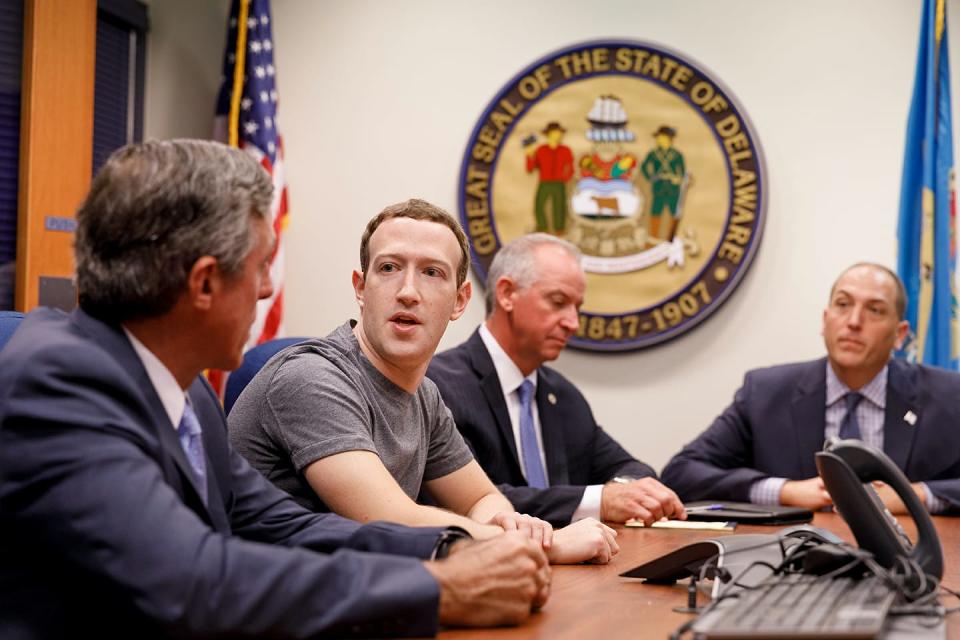 Just days after his op-ed in The Washington Post, Mark Zuckerberg has