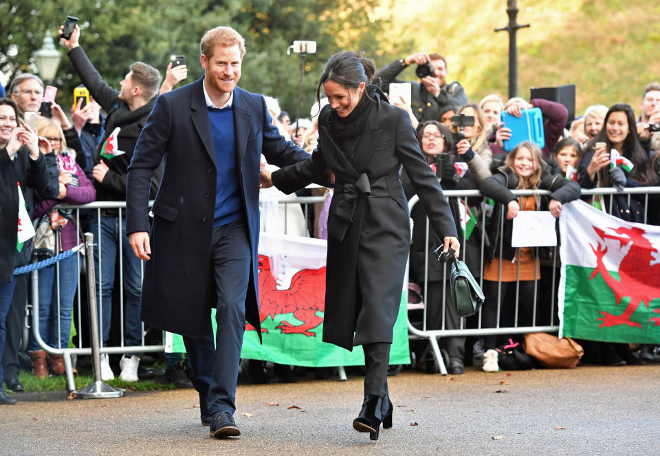 Prinz Harry und Meghan Markle, Januar 2018