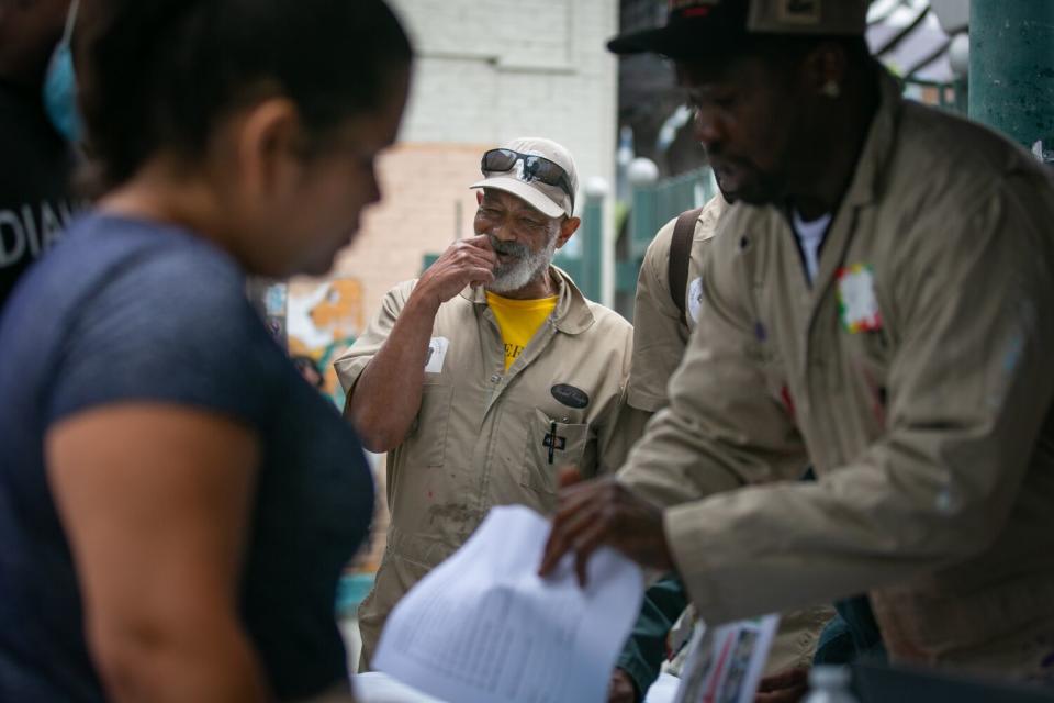 Longtime Skid Row community activist Manuel "O.G." Campito.