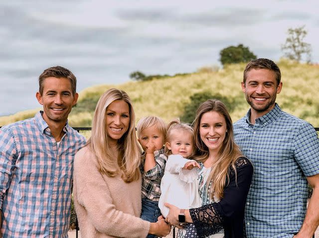 <p>Cody Walker Instagram</p> Caleb Walker, Stephanie Walker, Maverick Walker, Remi Walker and Cody Walker