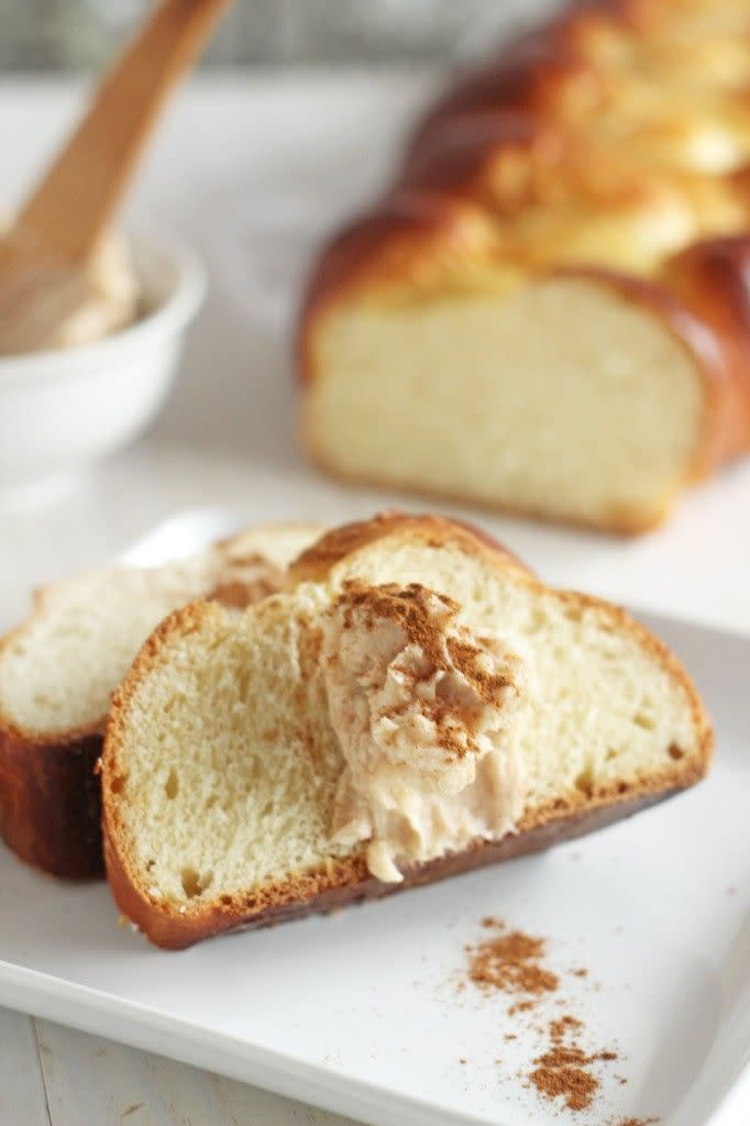 Challah with Cinnamon Honey Butter