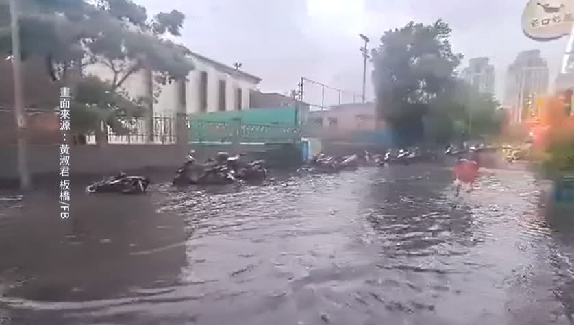 台東現「火燒雲」壯觀美景　氣象署：午後雷陣雨後現象